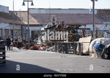 Inverno a Yaffa/Yafo in una giornata di sole Foto Stock