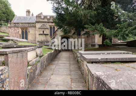 San Tommaso Becket una chiesa, Widcombe, bagno, Somerset, Inghilterra Foto Stock