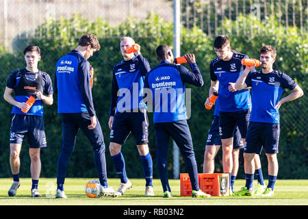 LA MANGA, Spanje, 05-01-2019, calcio, La Manga Club Resort, olandese eredivisie, stagione 2018/2019, , durante il training camp Heerenveen in La Manga 5-01-2019, Foto Stock