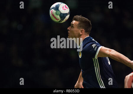 Glasgow, Regno Unito, 5 gennaio 2019v Galles Scozia, 2019 Sixes Star, calcio, SSE idro, Glasgow, Regno Unito - 5 Jan 2019; azione Credit: Scottish Borders Media/Alamy Live News Foto Stock