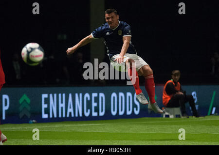 Glasgow, Regno Unito, 5 gennaio 2019v Galles Scozia, 2019 Sixes Star, calcio, SSE idro, Glasgow, Regno Unito - 5 Jan 2019; azione Credit: Scottish Borders Media/Alamy Live News Foto Stock