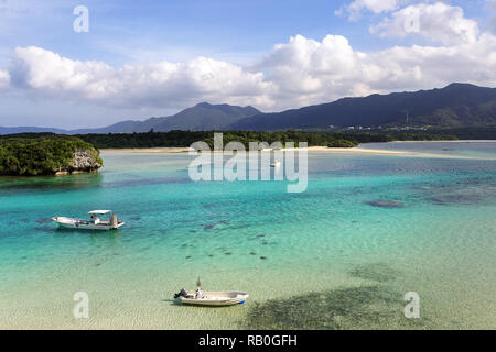 Kabira Bay, Ishigaki Prefettura di Okinawa in Giappone Foto Stock