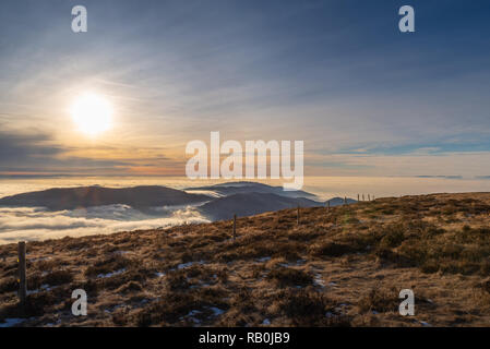 Escursioni intorno a teh magic Belchen nel sud della Germania Foto Stock