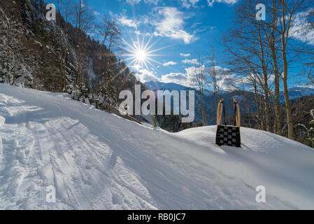 Escursioni intorno a teh magic Belchen nel sud della Germania Foto Stock