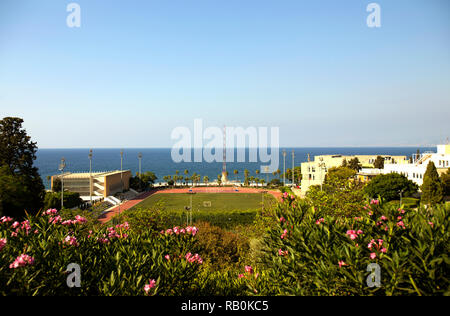 L'Università americana di Beirut. Vista di Charles Hostler Student Center. Beirut, Libano Foto Stock