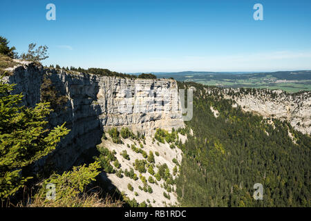 Creux du Van Foto Stock