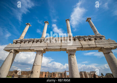 Rovine di Pompei Foto Stock