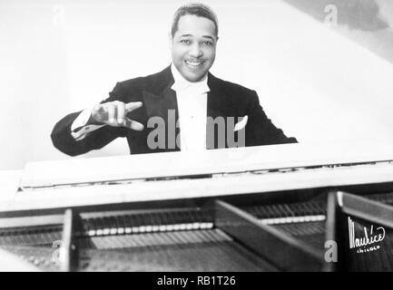 El músico de jazz di Duke Ellington. Foto Stock