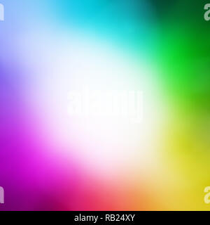 Colori arcobaleno blur Foto Stock