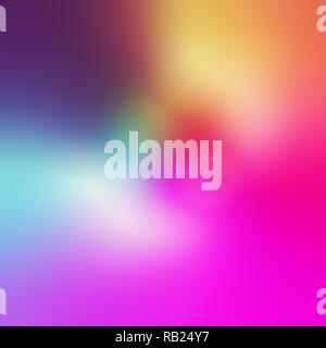 Colori arcobaleno blur Foto Stock