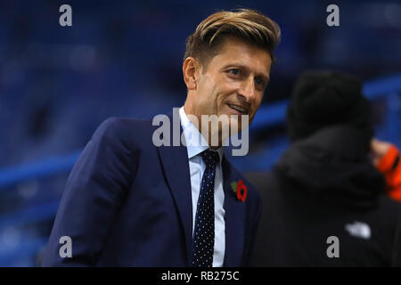 Il palazzo di cristallo presidente, Steve parrocchia - Chelsea v Crystal Palace, Premier League, Stamford Bridge, Londra - 4 novembre 2018 strettamente uso editoriale Foto Stock