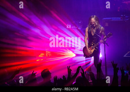 I morti pedane. eseguire a LAV a Lisbona con: Doug Aldrich dove: Lisboa, Portogallo quando: 04 Dic 2018 Credit: Rui M Leal/WENN.com Foto Stock