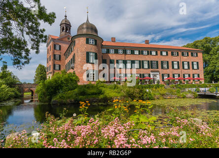 Palazzo Eutin, monumento culturale, ex residenza dell Arcivescovo di Lubeck e duchi di Oldenburg, East Holstein, Schleswig-Holstein, Germania Foto Stock