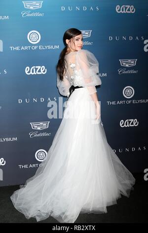 Los Angeles, Stati Uniti d'America. Gen 5, 2019. Sophia Carson presso gli arrivi per l arte di Elysium 12th Annual HEAVEN Gala, Luogo privato, Los Angeles, CA, 5 gennaio 2019. Credito: Priscilla concedere/Everett raccolta/Alamy Live News Foto Stock