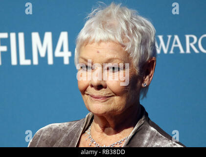 Dic 02, 2018 - Dame Judi Dench frequentando British Independent Film Awards 2018, Old Billingsgate in Londra, Regno Unito Foto Stock