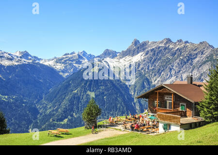 Rellseck, Sankt Anton, Vorarlberg, Austria Foto Stock