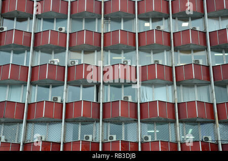 Edificio Logos-Pres, Chisinau (chisinau), la Repubblica di Moldavia, Novembre 2018 Foto Stock