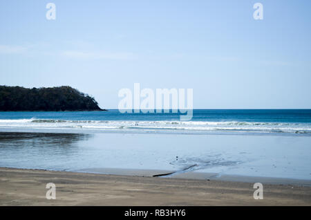 Playa Venao, un paradiso per i surfisti, si trova a Los Santos, Panama Foto Stock