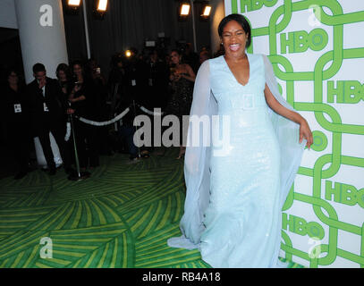 Beverly Hills, Californai, STATI UNITI D'AMERICA. Il 6 gennaio 2019. Il comico Tiffany Haddish assiste del HBO ufficiali Golden Globe Awards dopo essere partito il 6 gennaio 2019 a circa 55 Ristorante di Beverly Hills, la California. Foto di Barry re/Alamy Live News Foto Stock