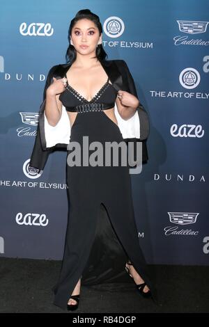 Los Angeles, CA, Stati Uniti d'America. Gen 5, 2019. Lana Condor presso gli arrivi per l arte di Elysium 12th Annual HEAVEN Gala Pt 2, Luogo privato, Los Angeles, CA, 5 gennaio 2019. Credito: Priscilla concedere/Everett raccolta/Alamy Live News Foto Stock