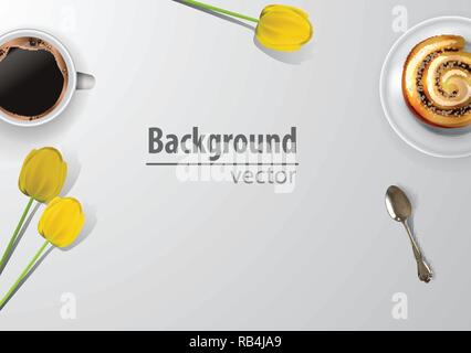 Donna blogger workspace con gli occhiali Illustrazione Vettoriale