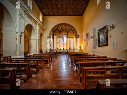 Italia Basilicata Potenza Santa Maria del Sepolcro Chiesa Foto Stock