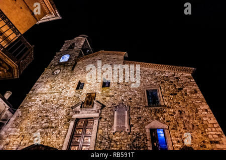 Italia Basilicata Vaglio è la Chiesa Madre di San Pietro Apostolo Foto Stock