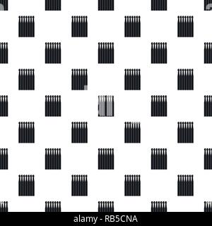 Il legno corrisponde al modello vettore senza soluzione di continuità geometrica ripetizione per qualsiasi web design Illustrazione Vettoriale