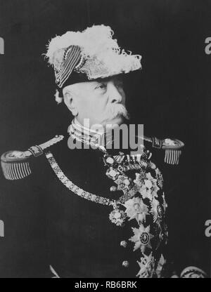 Porfirio Díaz, messicano Generale, José de la Cruz Porfirio Díaz Mori (1830 - 1915), Messico generale e uomo politico che ha servito sette termini come presidente del Messico, Foto Stock