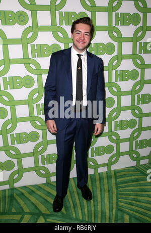 Beverly Hills, Ca. Il 6 gennaio, 2019. Michael Gandolfini, all'HBO Post 2019 Golden Globe Party a circa 55 in Beverly Hills, la California il 6 gennaio 2019. Credito: Faye Sadou/media/punzone Alamy Live News Foto Stock