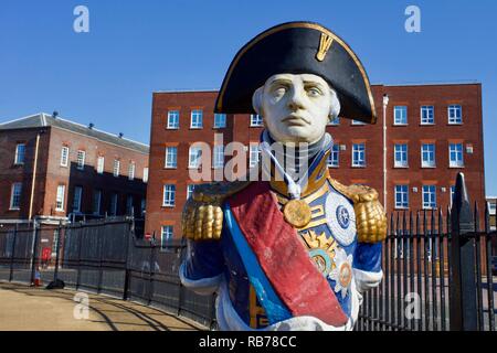 Portsmouth Historic Dockyard, Portsmouth, Hampshire, Inghilterra. Foto Stock