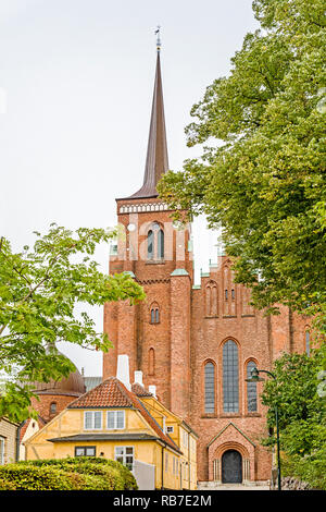 Roskilde Domkirke (Danimarca, Zelanda); Domkirche zu Roskilde, Dänemark Foto Stock