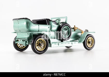 Modelli Matchbox di una volta Y-15 Rolls-Royce Silver Ghost 1907 modello auto Foto Stock