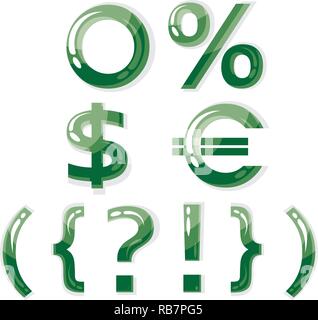 Set di segno aziendale Illustrazione Vettoriale