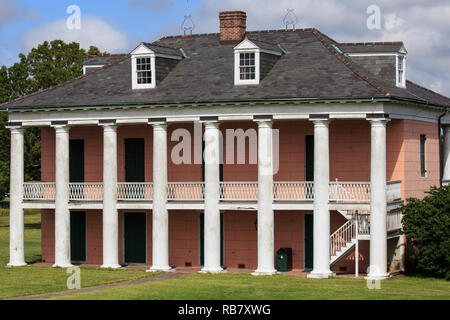 Rene Beauregard Casa al campo di battaglia di Chalmette Foto Stock