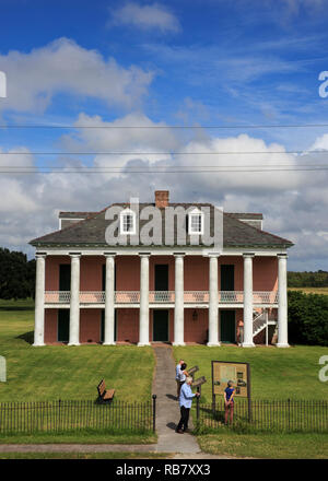 Rene Beauregard Casa al campo di battaglia di Chalmette Foto Stock