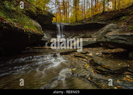 Blue Hen Falls Ohio Foto Stock