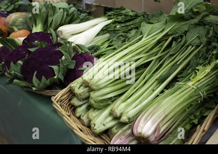 Vegetale in fruttivendolo, cibo sano Foto Stock