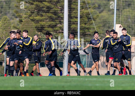 LA MANGA, Spanje, 08-01-2019, calcio, La Manga Club Resort, olandese eredivisie, stagione 2018/2019, , durante il training camp NAC in La Manga 8-01-2019, Foto Stock
