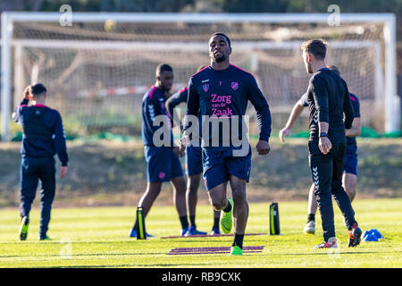 LA MANGA, Spanje, 08-01-2019, calcio, La Manga Club Resort, olandese eredivisie, stagione 2018/2019, , durante il training camp Utrecht in La Manga 8-01-2019 Foto Stock