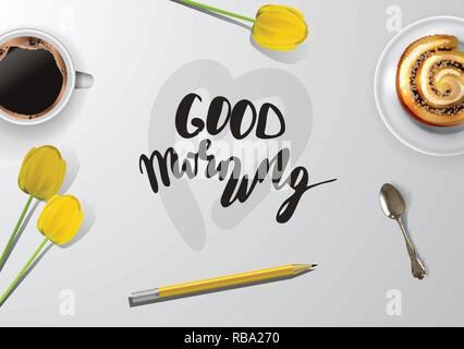 Donna blogger workspace con gli occhiali Illustrazione Vettoriale