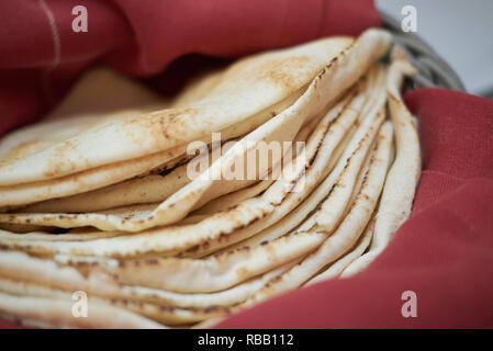 Pane pita Foto Stock