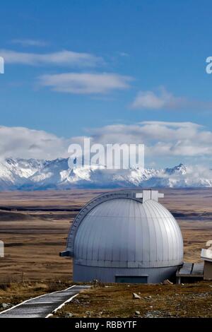 Space Observatory, Lago Tekapo, Nuova Zelanda, Foto Stock