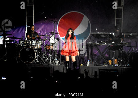 B96 Chicago Pepsi Jingle Bash 2018 all'Allstate Arena in Rosemont, IL, Stati Uniti d'America su dicembre 8, 2018 dotate di: Camila Cabello dove: Rosemont, Illinois, Stati Uniti quando: 08 Dic 2018 Credit: Adam Bielawski/WENN.com Foto Stock