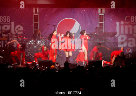 B96 Chicago Pepsi Jingle Bash 2018 all'Allstate Arena in Rosemont, IL, Stati Uniti d'America su dicembre 8, 2018 dotate di: Camila Cabello dove: Rosemont, Illinois, Stati Uniti quando: 08 Dic 2018 Credit: Adam Bielawski/WENN.com Foto Stock