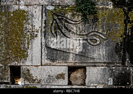 Italia Basilicata Venosa Ss. Trinità e Abbazia incompiuta Foto Stock