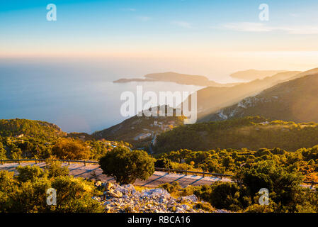 Francia, Provence-Alpes-Côte d'Azur, Riviera Francese, Alpes-Maritimes, Eze. Foto Stock