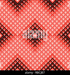 Piazze ripetere. Geometrica pattern senza giunture. I rettangoli Sfondo piastrelle Illustrazione Vettoriale