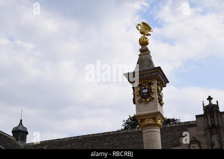 Pelican meridiana il Corpus Christi College di Oxford Foto Stock