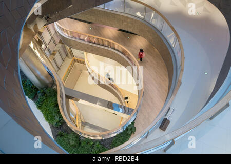 9 gennaio 2019 - Shangha, Shangha, Cina - Shanghai, Cina-interno di Xintiandi Plaza progettato da Studio DELLE NAZIONI UNITE in Cina a Shanghai. (Credito Immagine: © SIPA Asia via ZUMA filo) Foto Stock